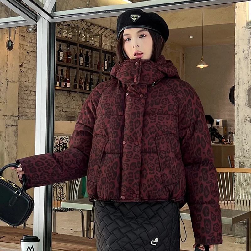 Короткая хлопковая куртка в американском стиле ретро - Фотография_2