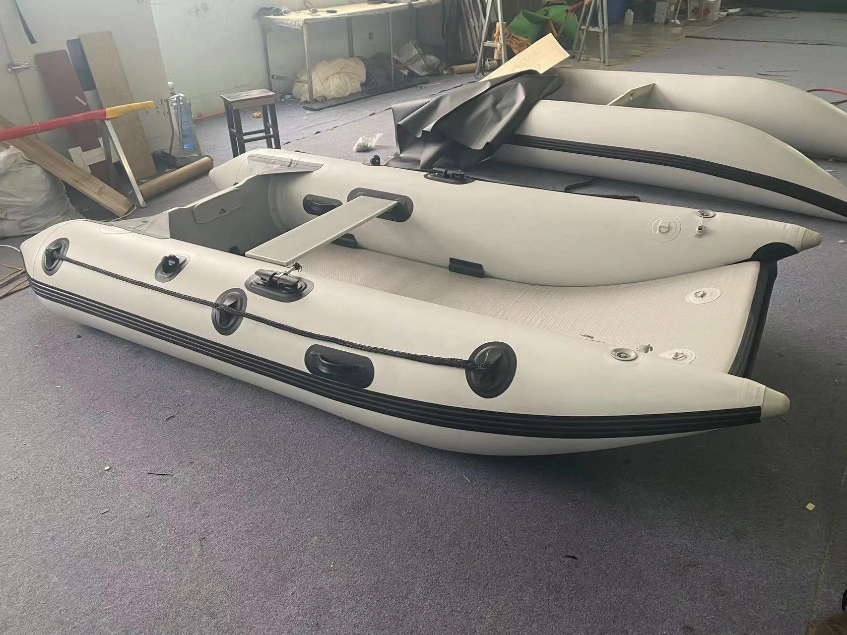 Надувная гоночная лодка гребная - Фотография_2