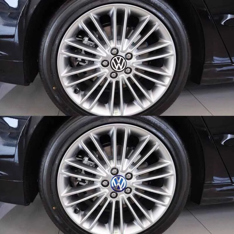 56/60/65/70/75/90/120 мм наклейка на центральную крышку колеса автомобиля - Фотография_6