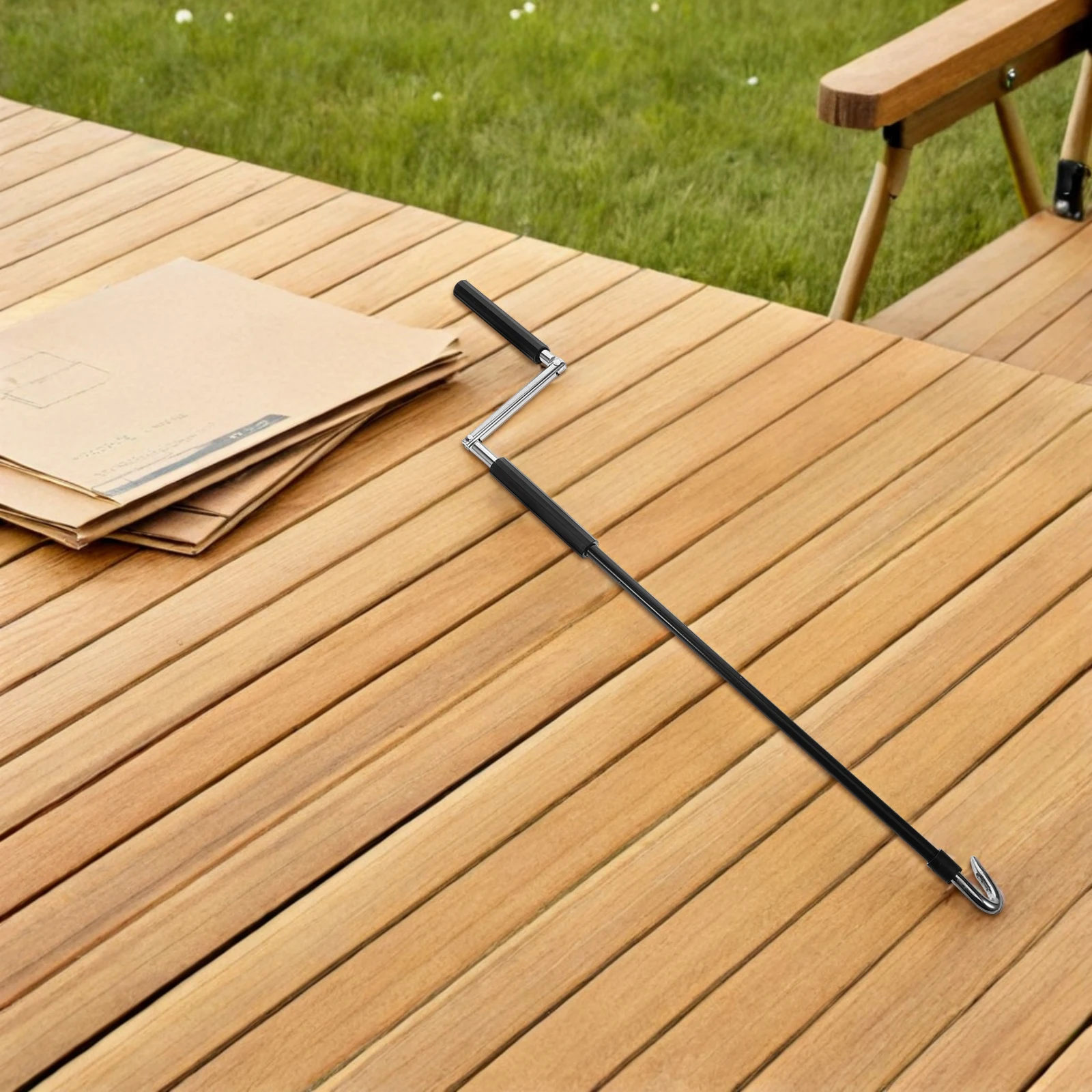 Сверхмощный ручной тент с кривошипной ручкой - Фотография_4