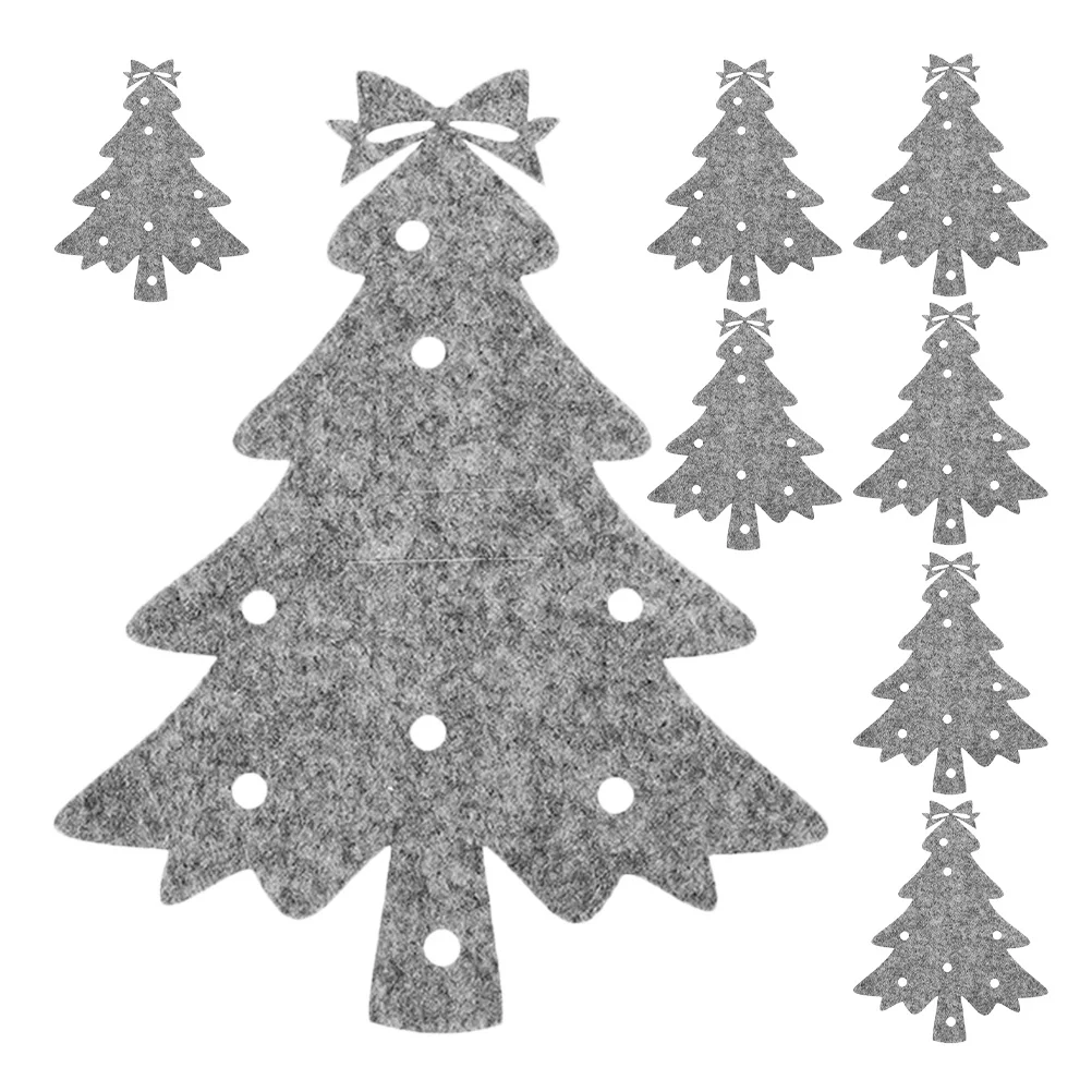 Набор сумок для столовых приборов в виде рождественской елки