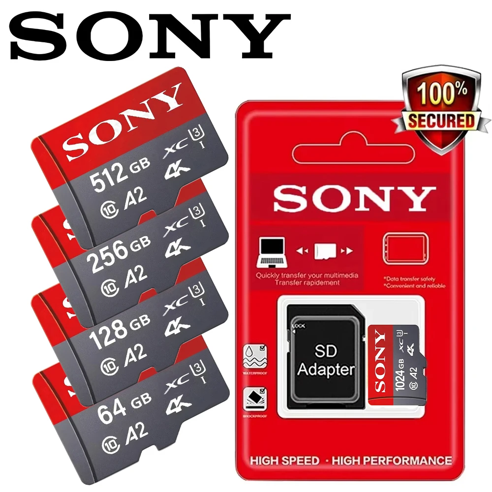 Карта памяти sony tf 1 тб высокоскоростная