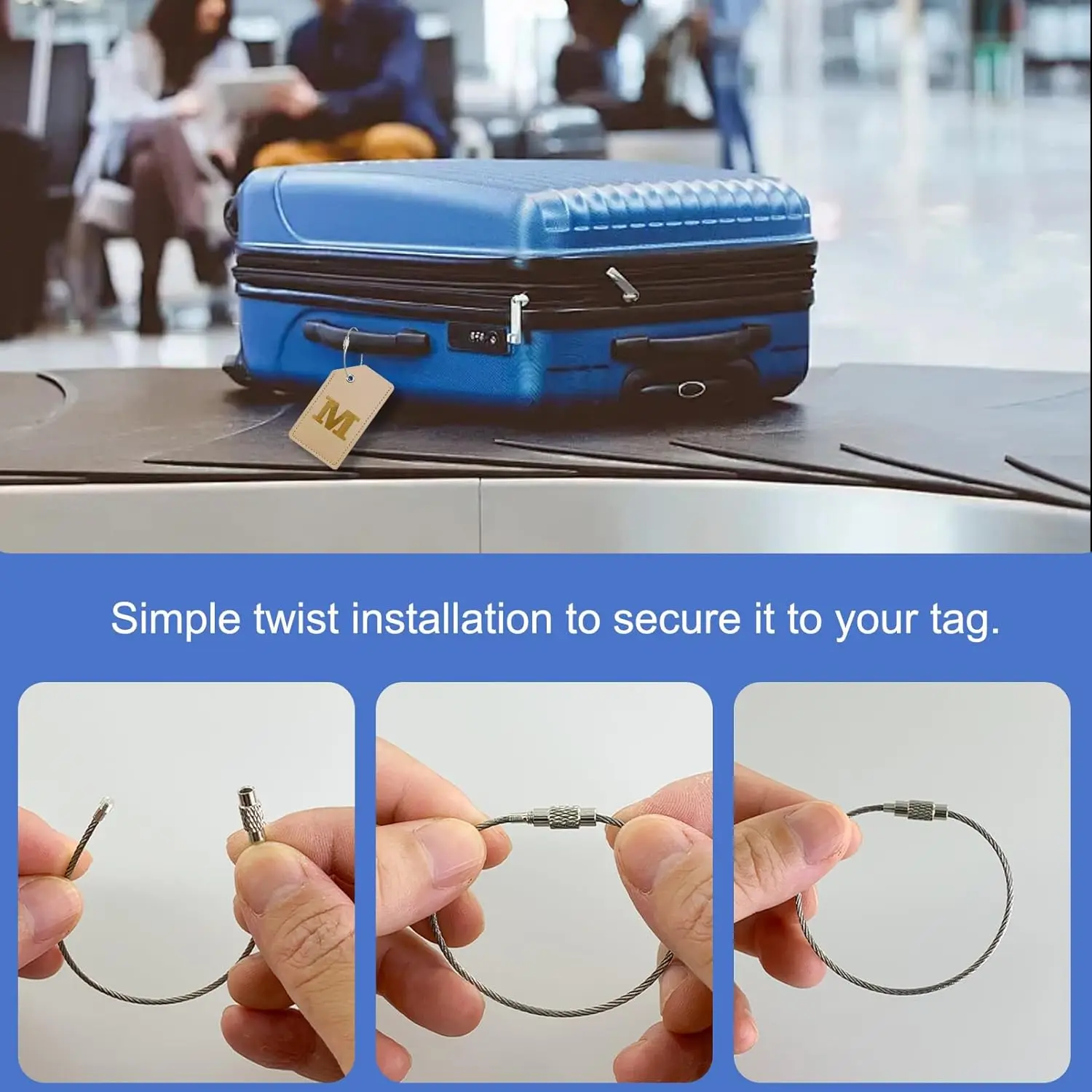 Багажные бирки mziart для чемоданов - Фотография_4