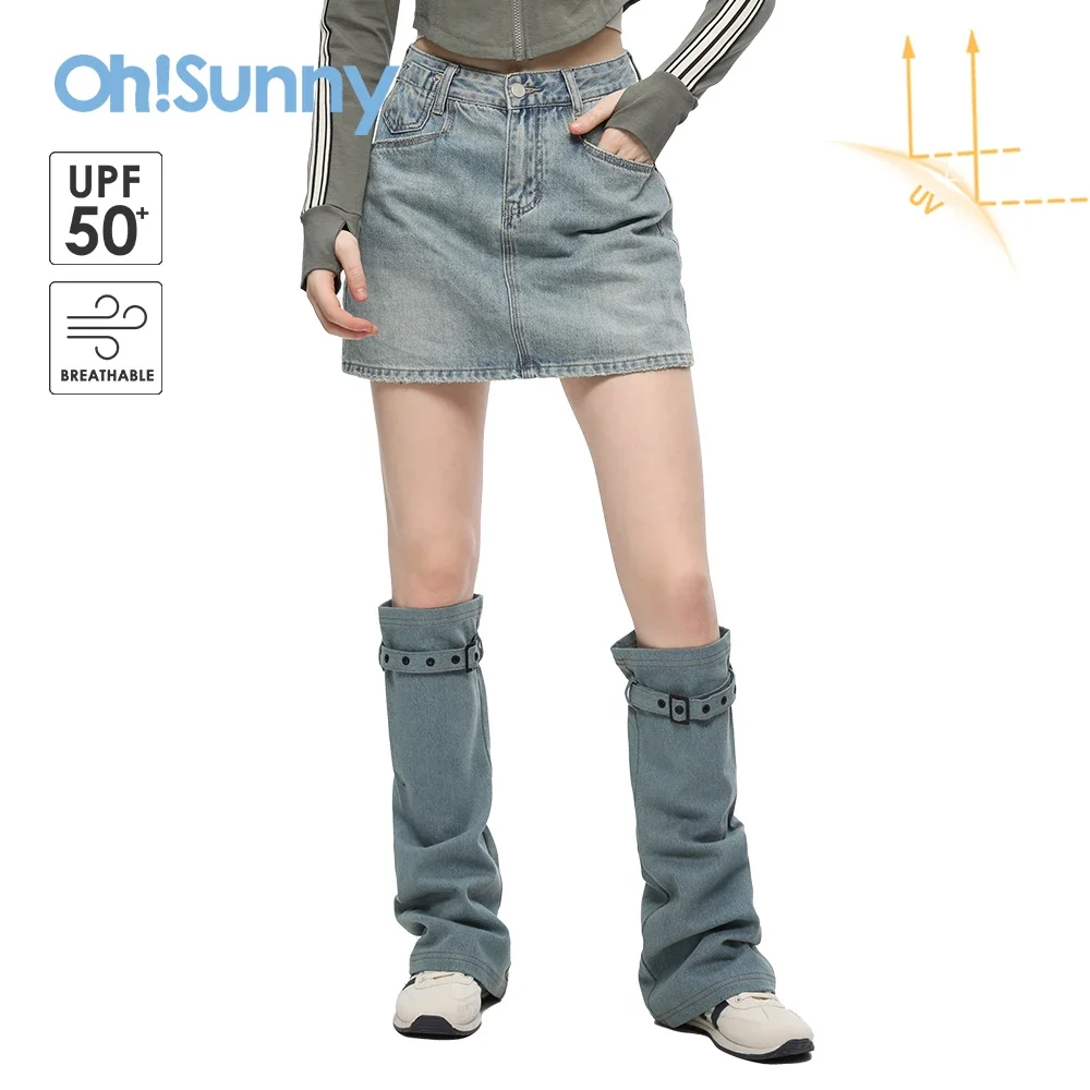 Джинсовый чехол ohsunny для ног