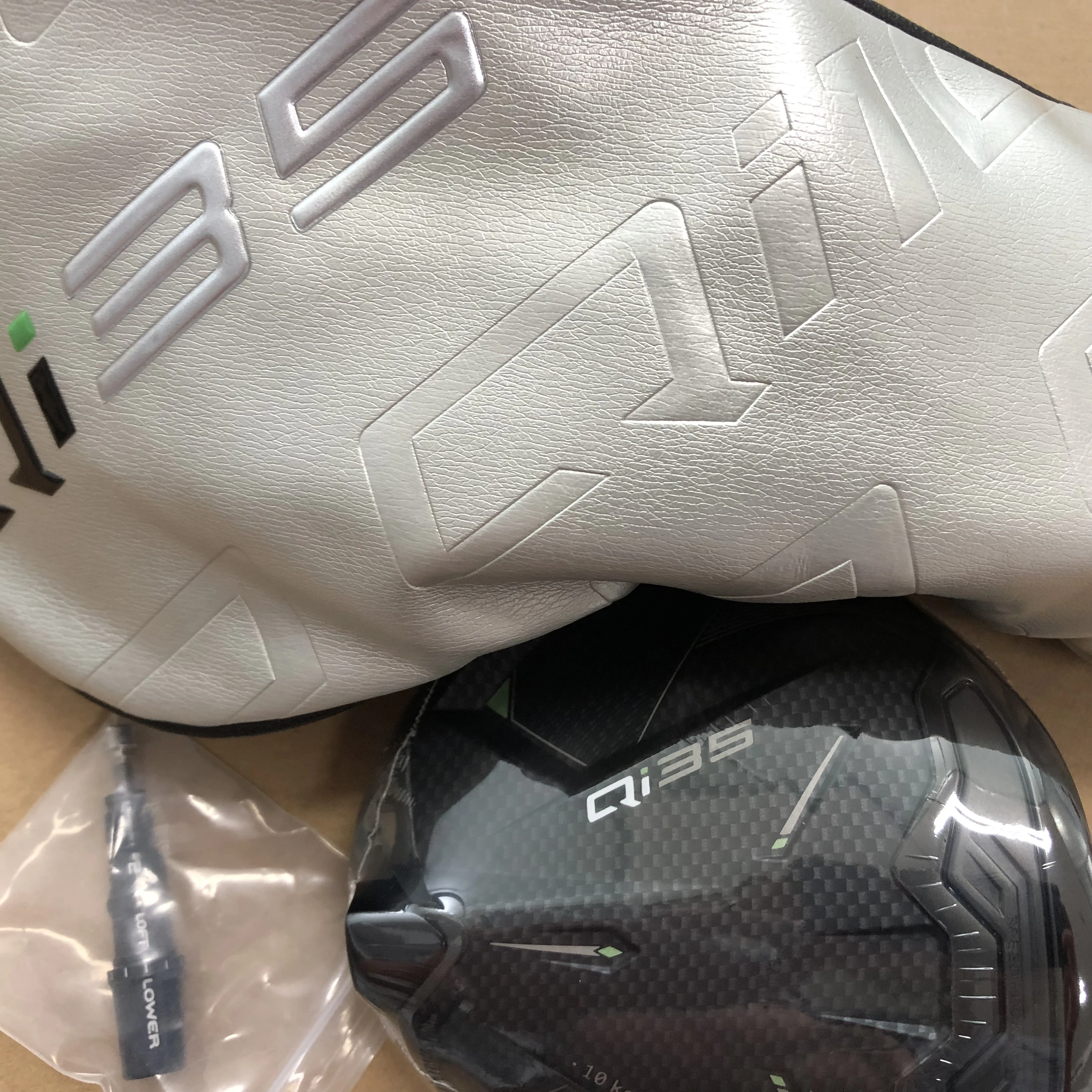 Мужской гольф qi35 driver с титаном