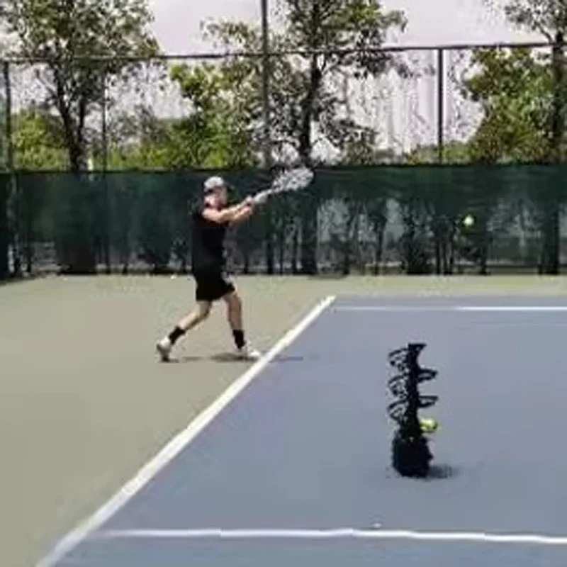 Портативная машина для метания теннисных мячей ts-02 - Фотография_5