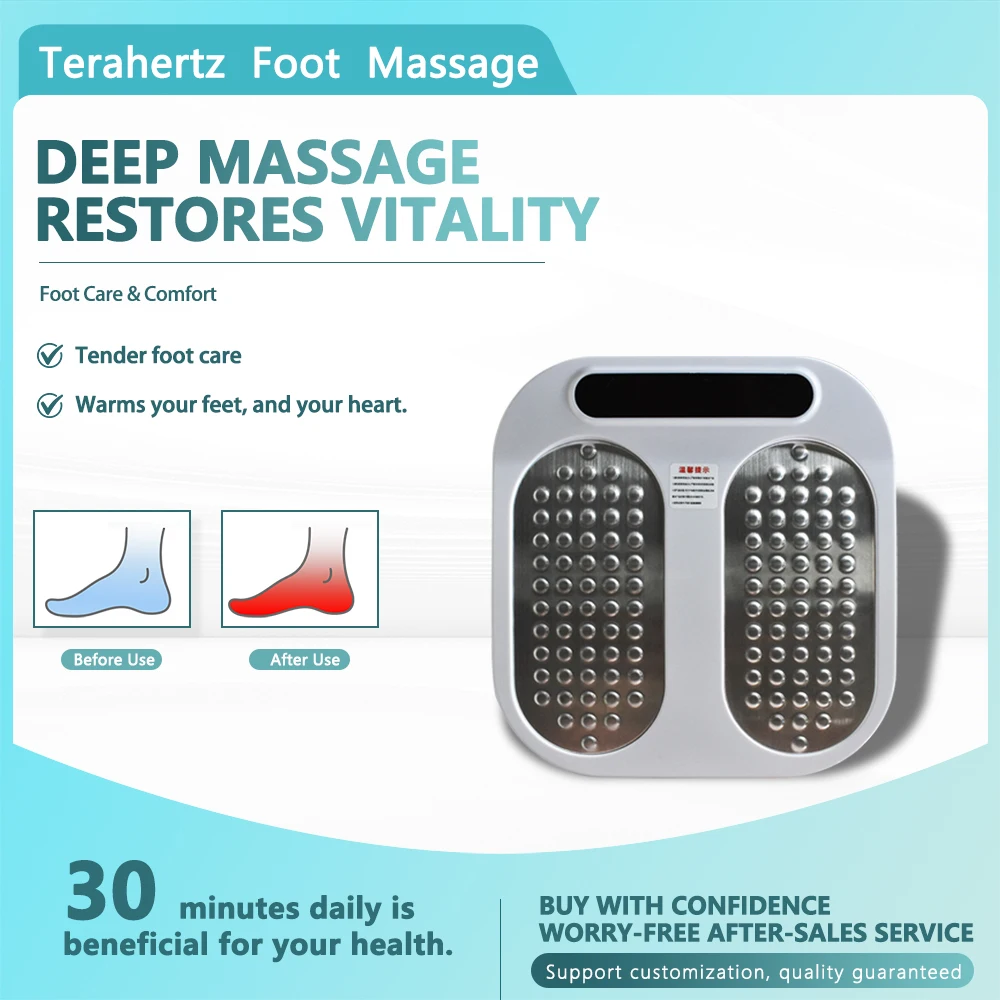 Tera p90 p100 терагерцовый биоэнергетический магнитный массажер для ног - Фотография_4