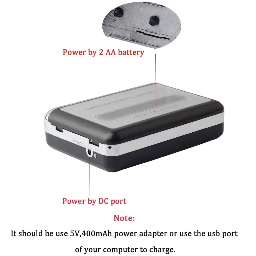 Кассетный плеер, usb-кассета в - Фотография_4