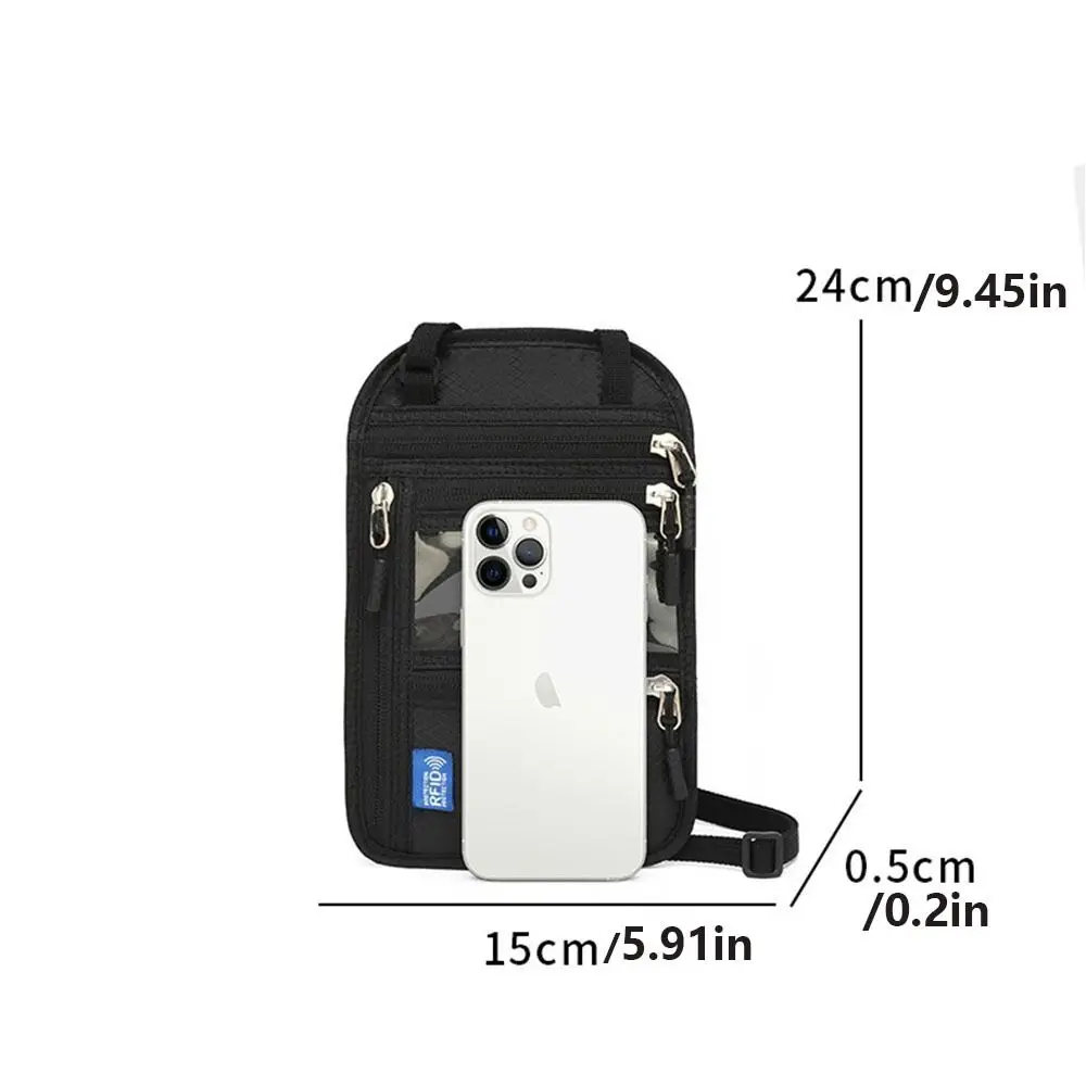 Сумка для паспорта rfid с блокировкой rfid - Фотография_5