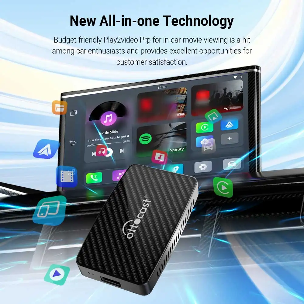 Ottocast wireless carplay android - Фотография_2