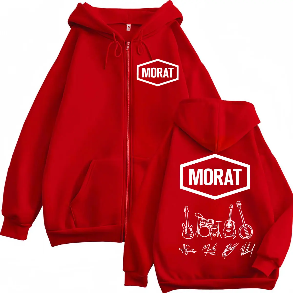 Толстовки на молнии morat colombia band merch - Фотография_4