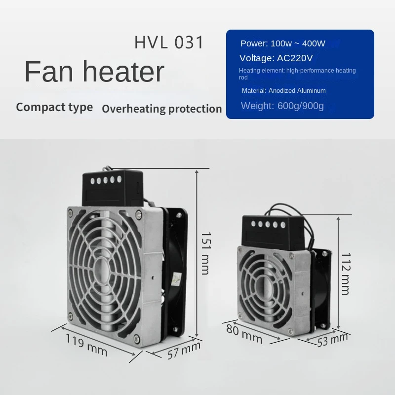 Нагреватель из алюминиевого сплава hvl031 - Фотография_3