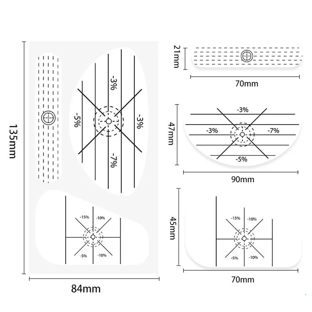 10-листые этикетки для ударной ленты для гольф-клуба - Фотография_6