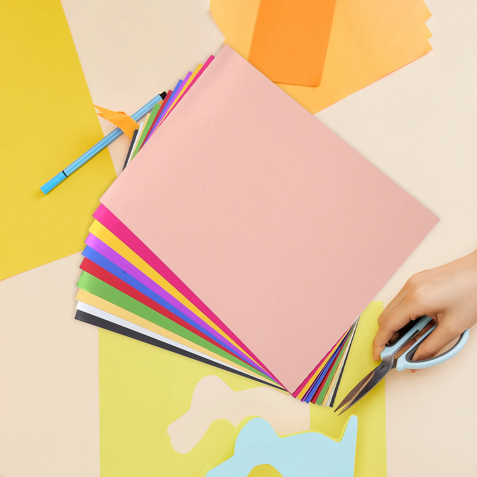 20 листов металлической картонной бумаги - Фотография_5