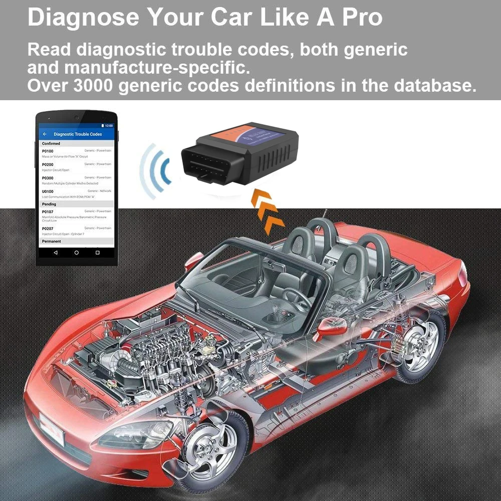 Obd2 сканер tr6260s1 bluetooth - Фотография_4