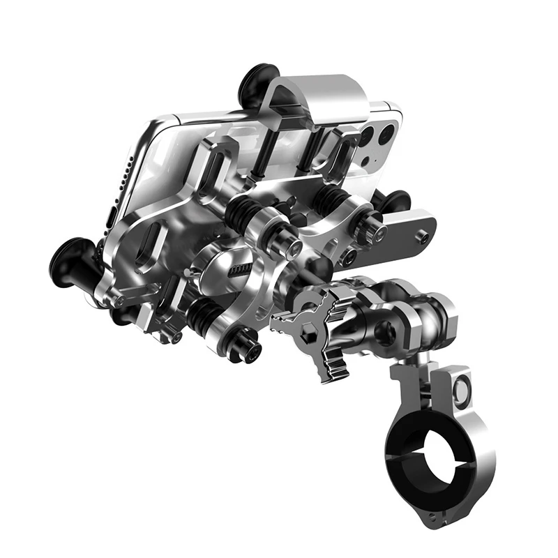 Амортизирующий держатель телефона для мотоцикла