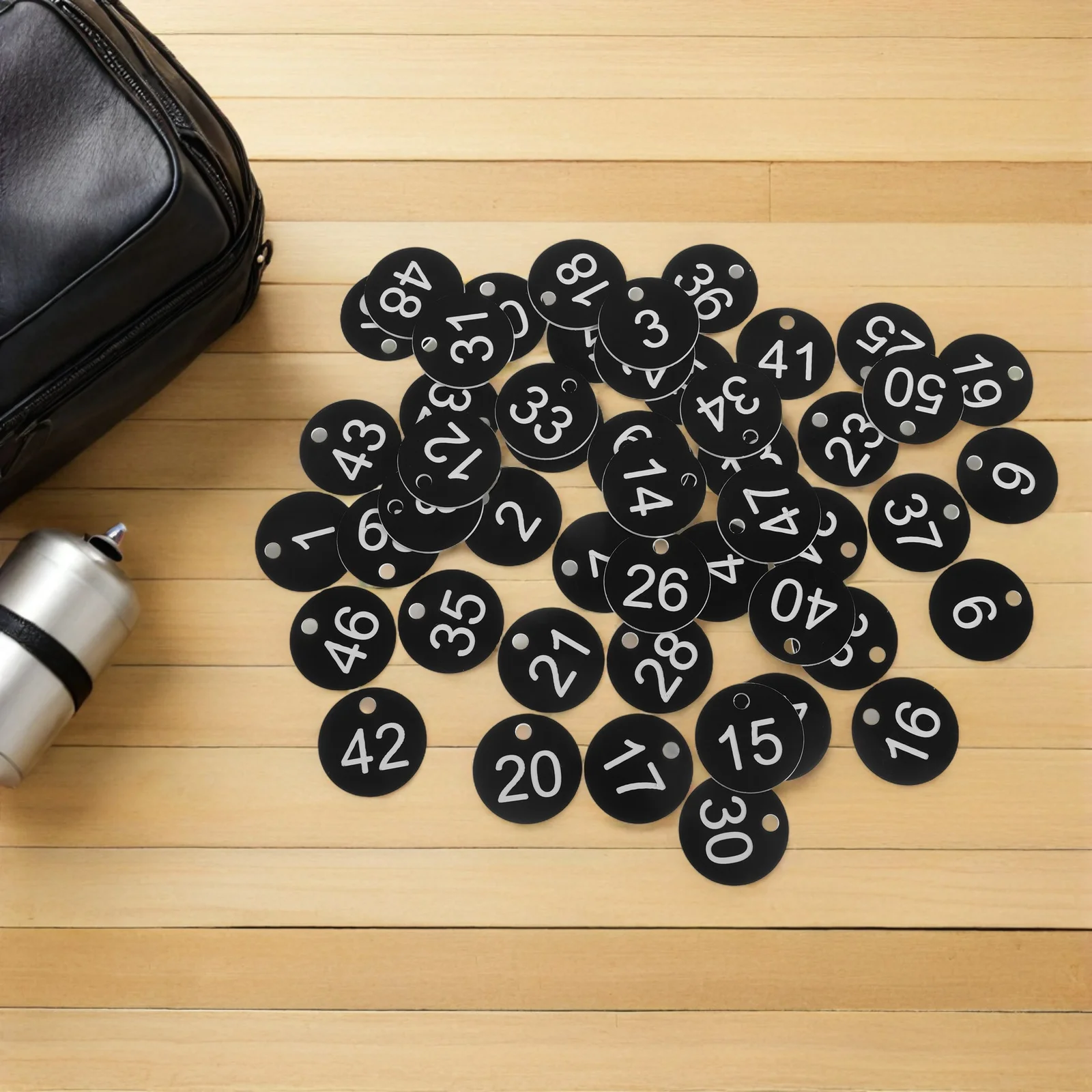 Пластиковые бирки с номерами 1-50 - Фотография_3