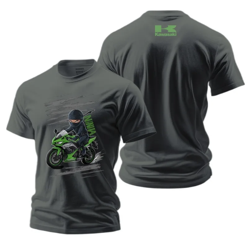 Года, мотоциклетная футболка kawasaki - Фотография_4