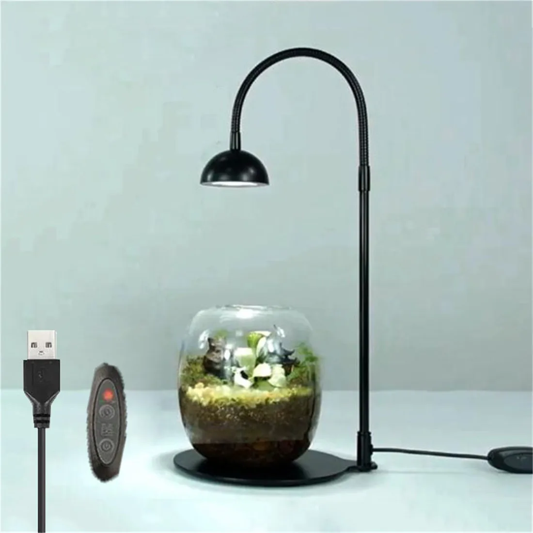 Черный usb светодиодный светильник