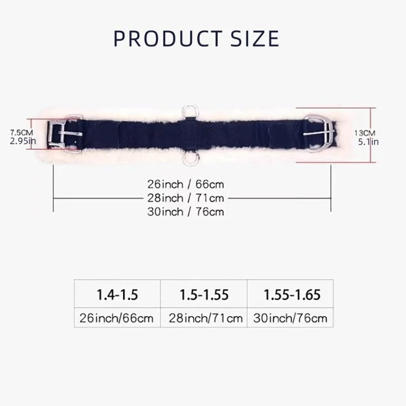 Флисовая подпруга для лошадей - Фотография_6