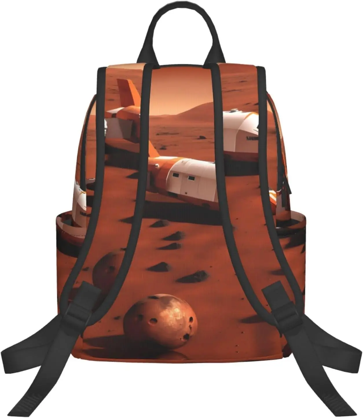 Модные рюкзаки с принтом mars planet - Фотография_3