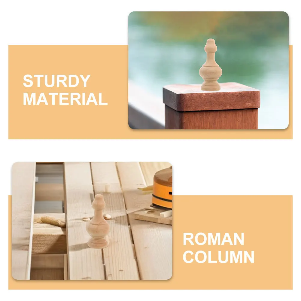 Декоративные шпиндели из цельного дерева - Фотография_6