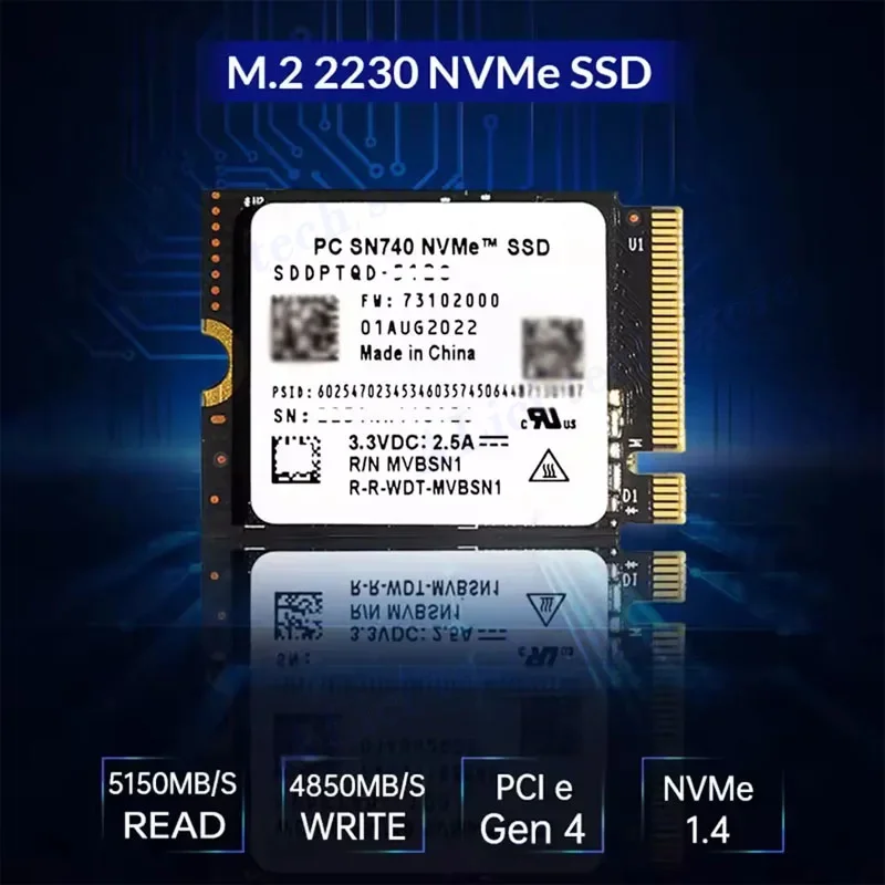 Sn740 1 тб 512g 256 гб ssd m - Фотография_3
