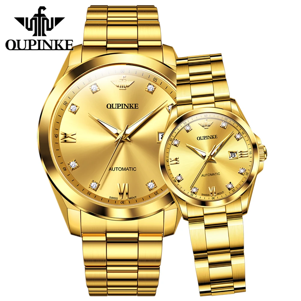 Oupinke лучший бренд часы для пар - Фотография_2