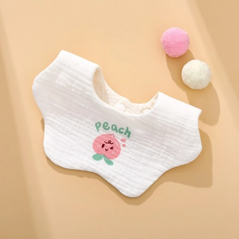 Хлопковый фартук для слюнотечения - Фотография_3