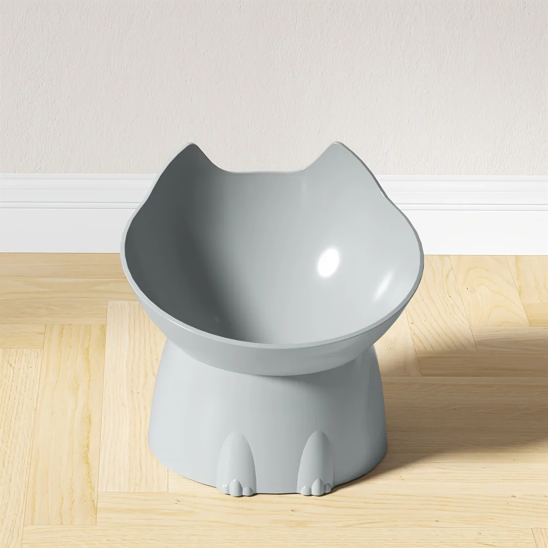Повышенная миска для кошек whiskerware - Фотография_3