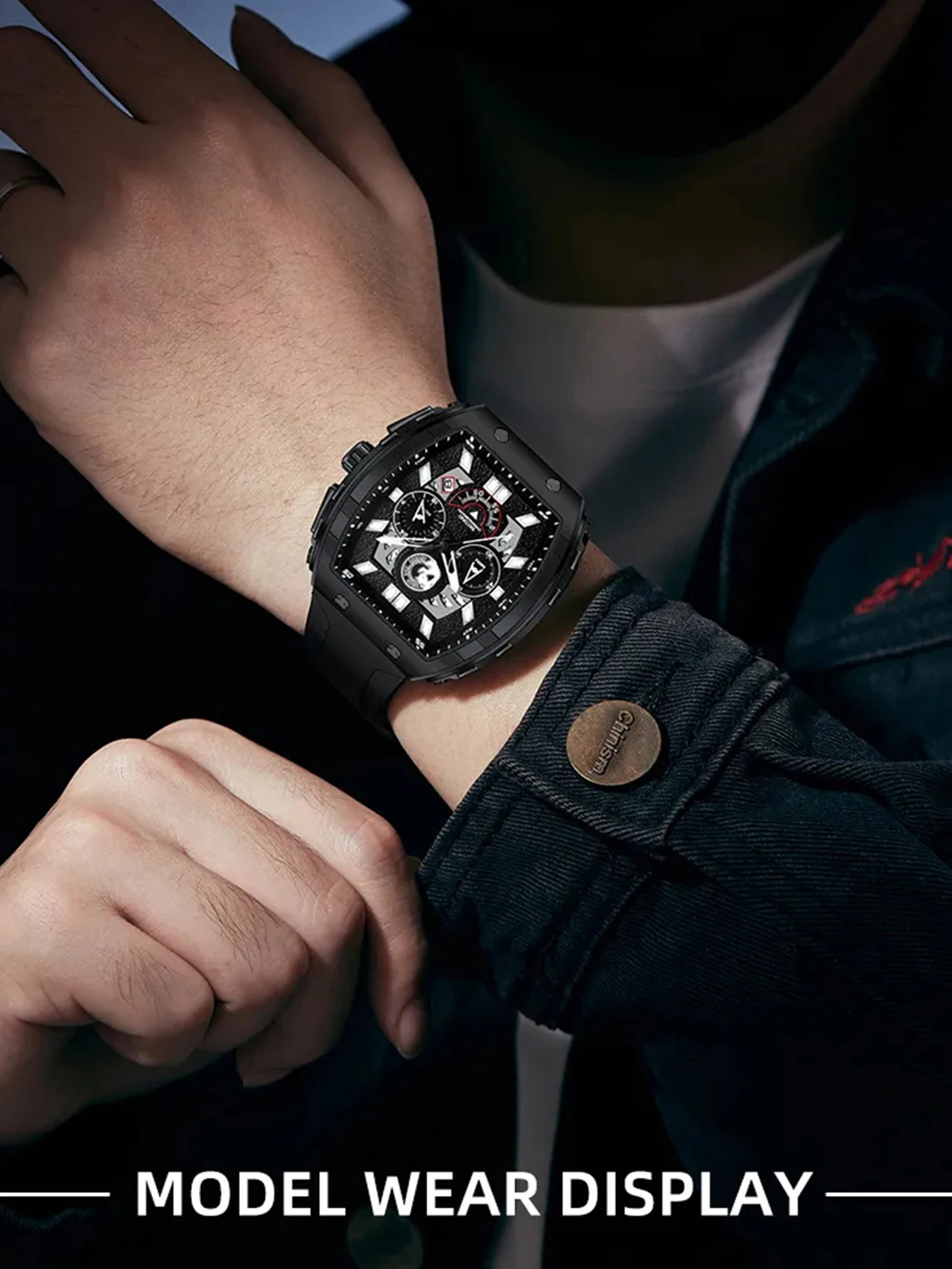 Мужские модные спортивные часы - Фотография_4