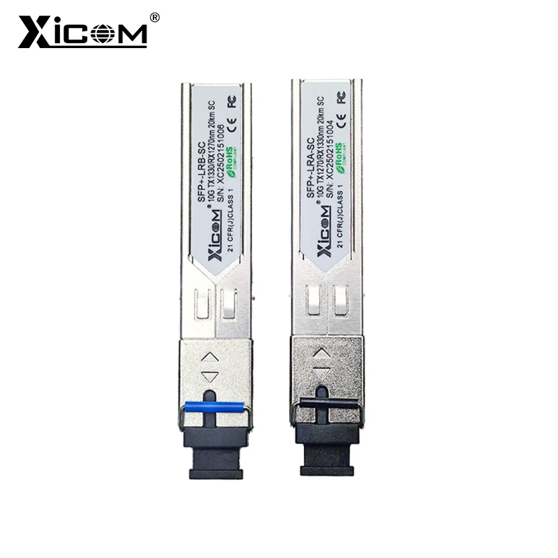 Модуль xicom 10g sfp+ bidi sc симплексный - Фотография_5