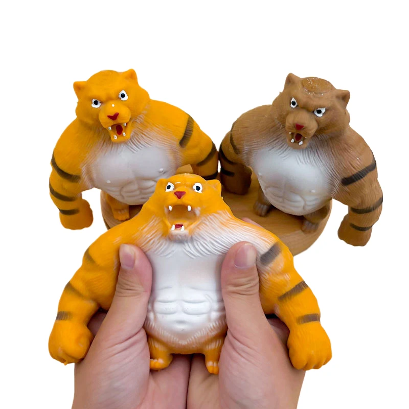 Новинка, забавная игрушка-тигр