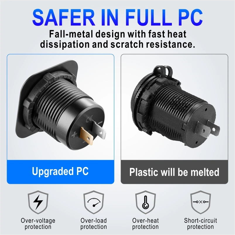 Автомобильное зарядное устройство pd3.0 и qc3.0 - Фотография_5