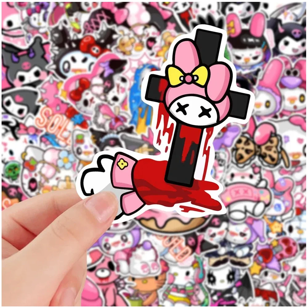 Готические наклейки sanrio hello - Фотография_3