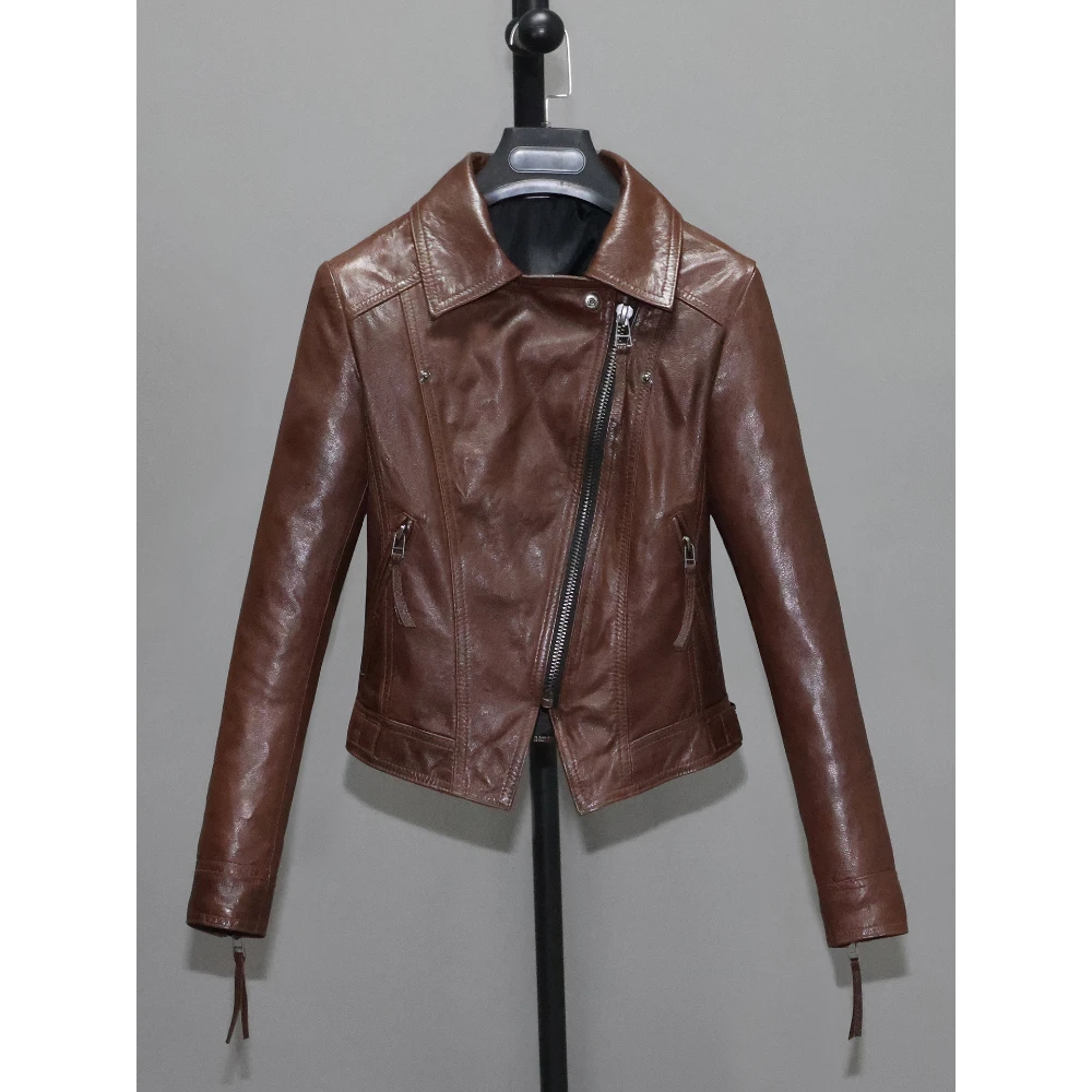 Куртка из натуральной кожи первого слоя