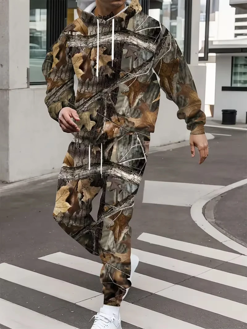 Камуфляжные толстовки с 3d принтом дикого кабана и животного - Фотография_3