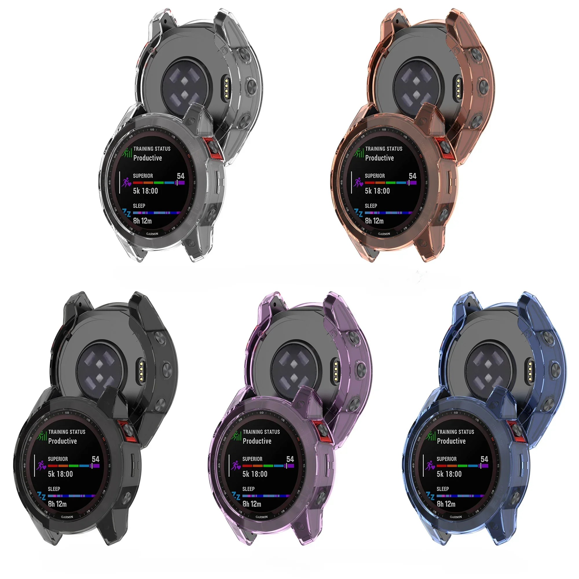 Прозрачный чехол из тпу для garmin - Фотография_4