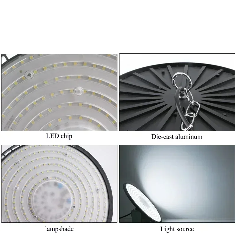 Вт 220 в high bay lights нло светодиодные - Фотография_3
