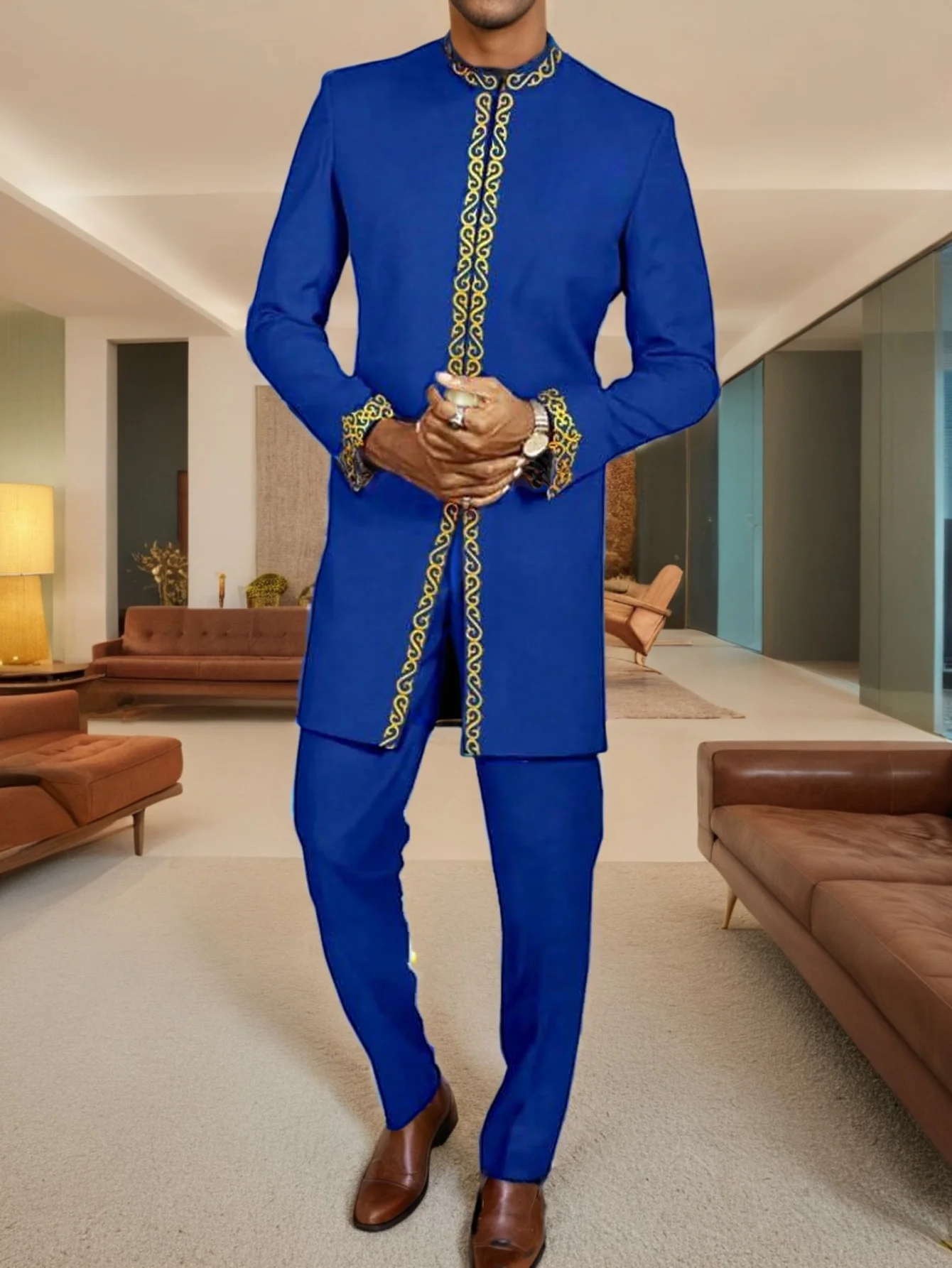 Kaunda мужские костюмы