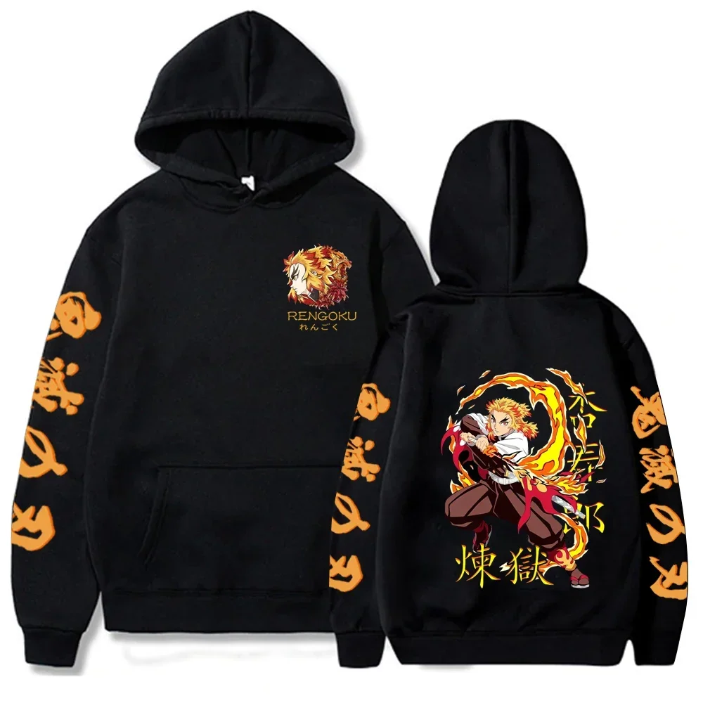 Harajuku demon slayer plus толстовка - Фотография_3