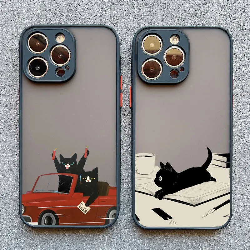 Чехол для телефона funny cat daily life для iphone 11 - Фотография_4