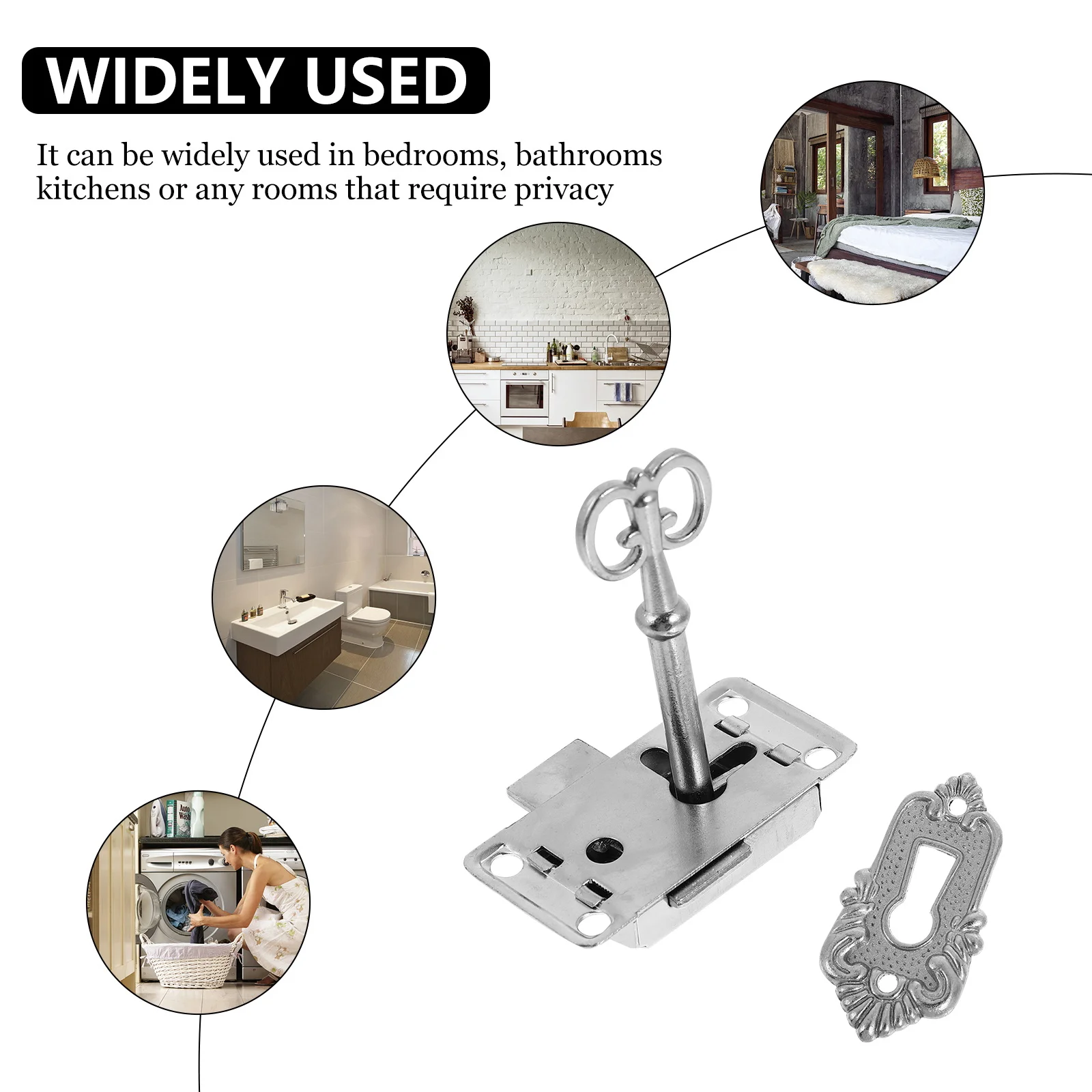 2-комплектные винтажные замки для шкафа - Фотография_2