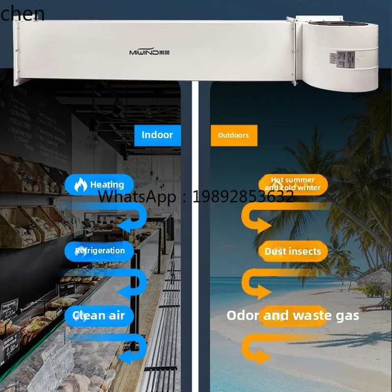 Специальная машина для холодного хранения воздушных штор - Фотография_4