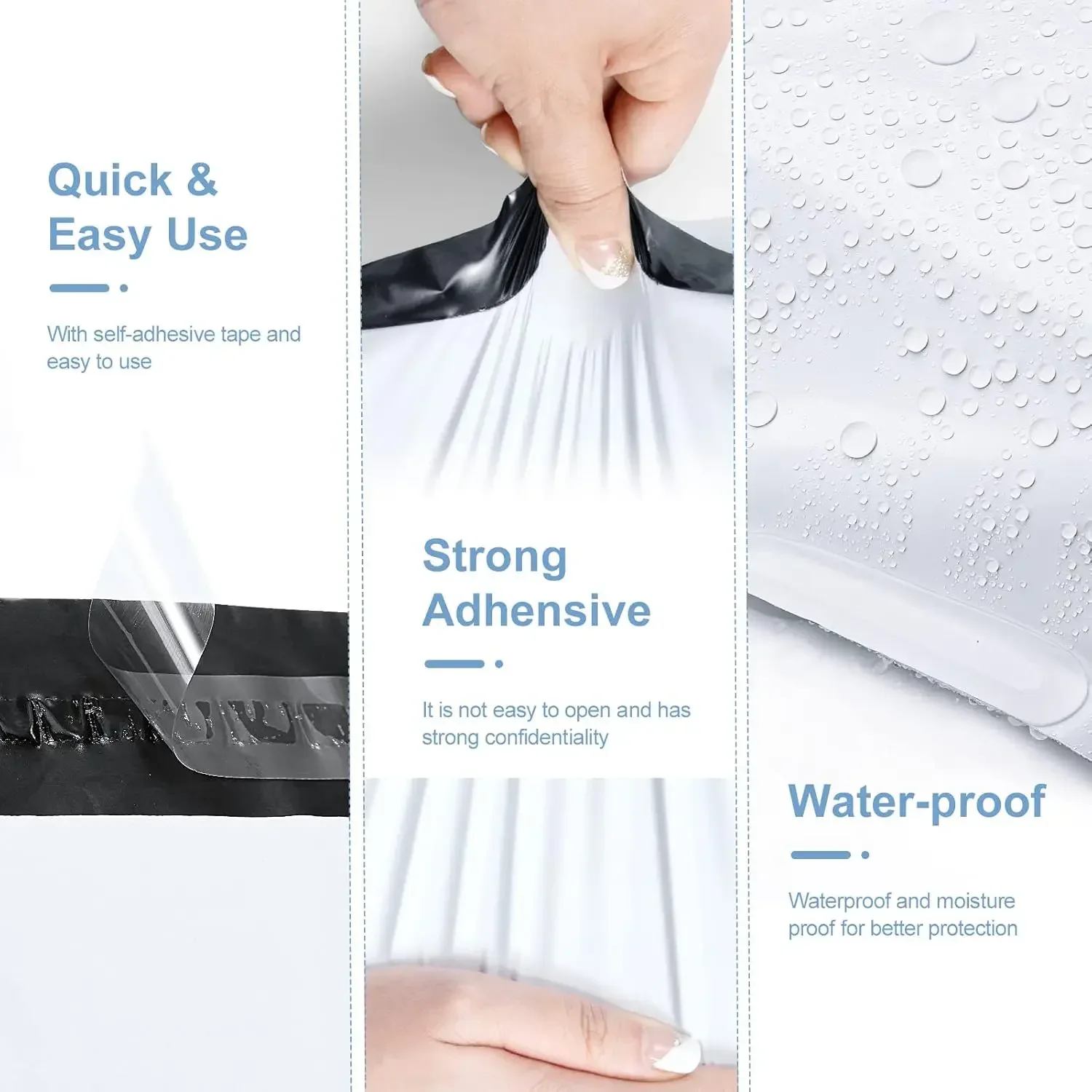Universal poly bags strong adhesive - Фотография_3