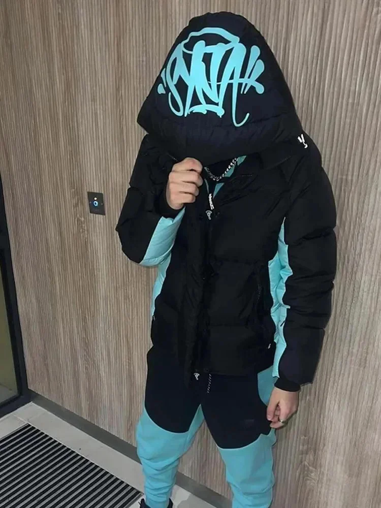 Мужской утепленный пуховик y2k