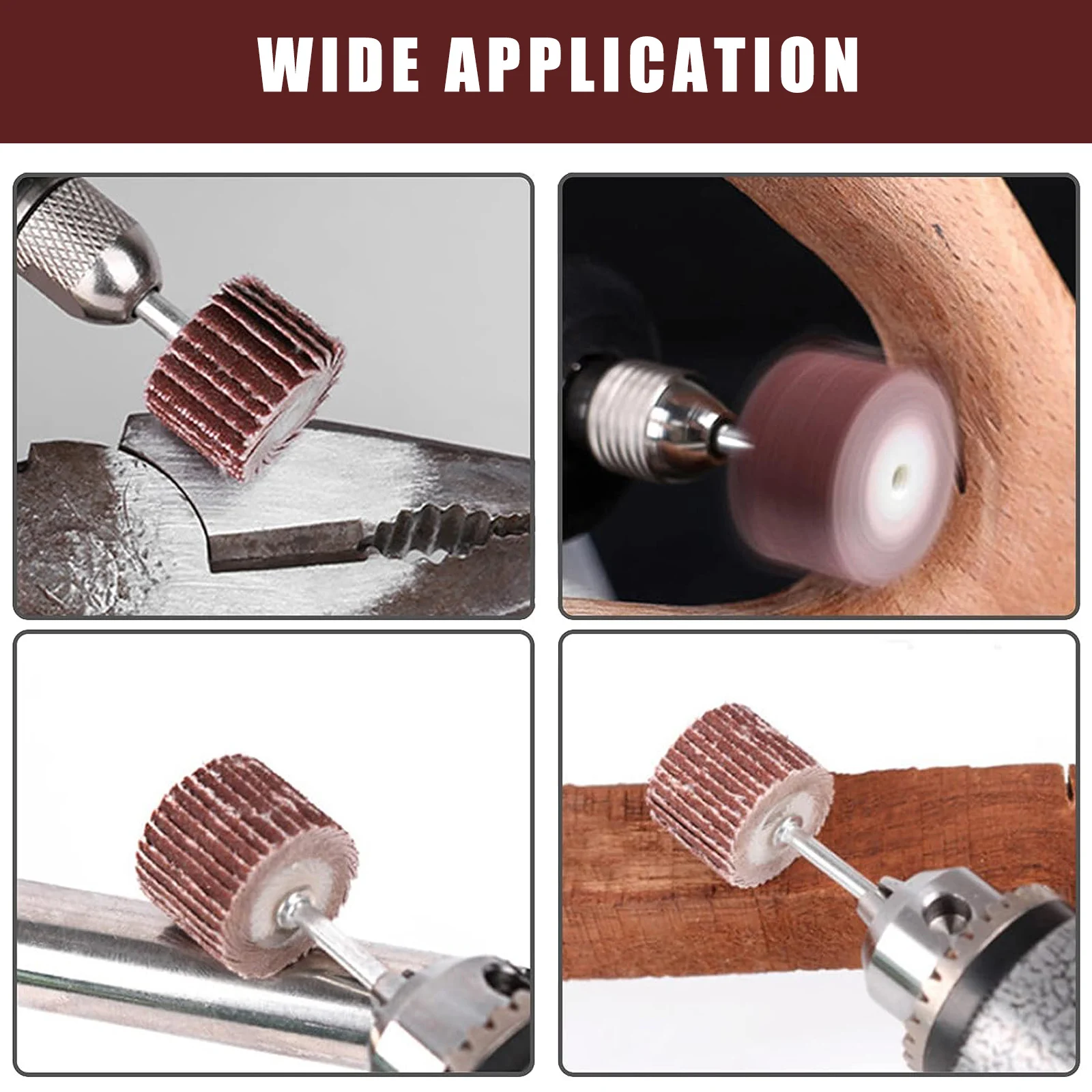 10 мм лепестковые шлифовальные круги для аксессуаров dremel - Фотография_6