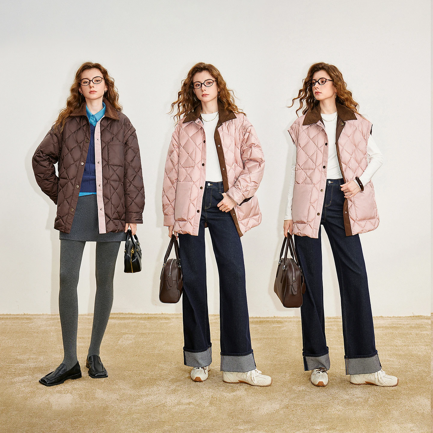 Toyouth женская куртка на 90% белом утином пуху - Фотография_3