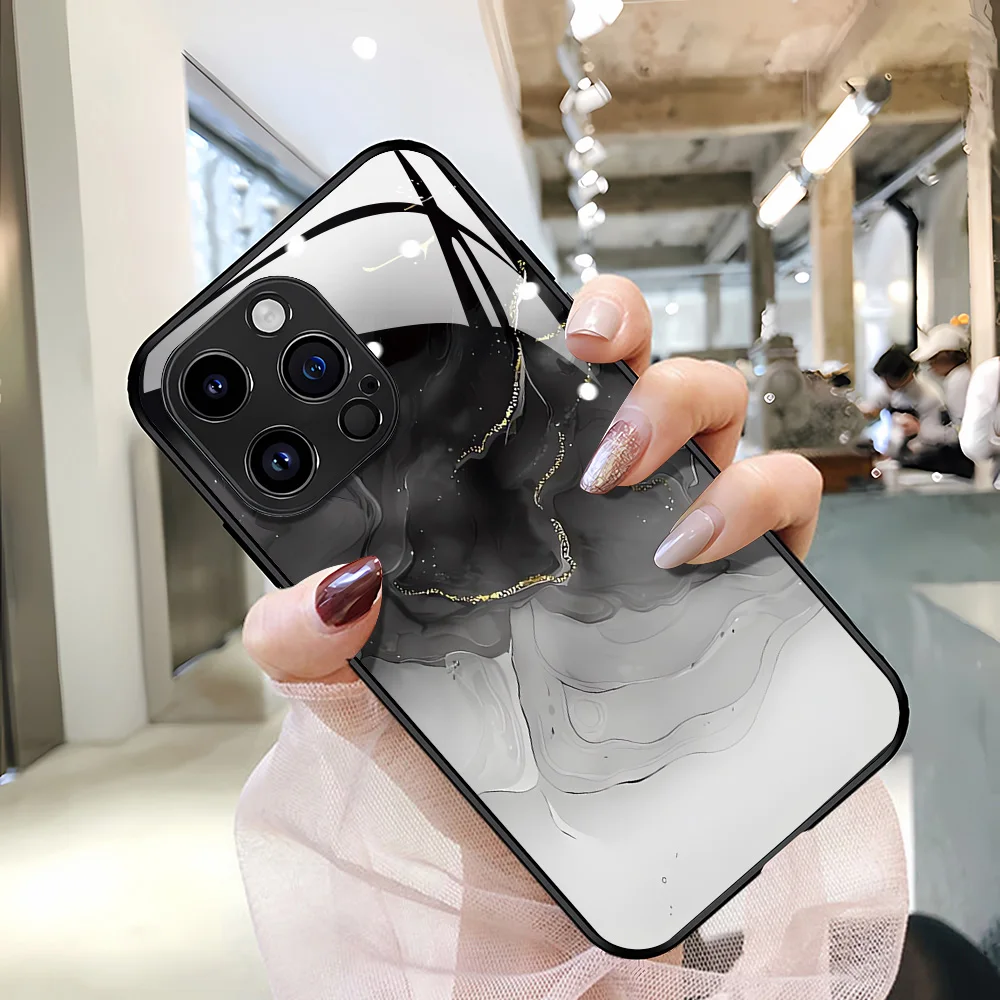 Tempered glass phone case for iphone - Фотография_4
