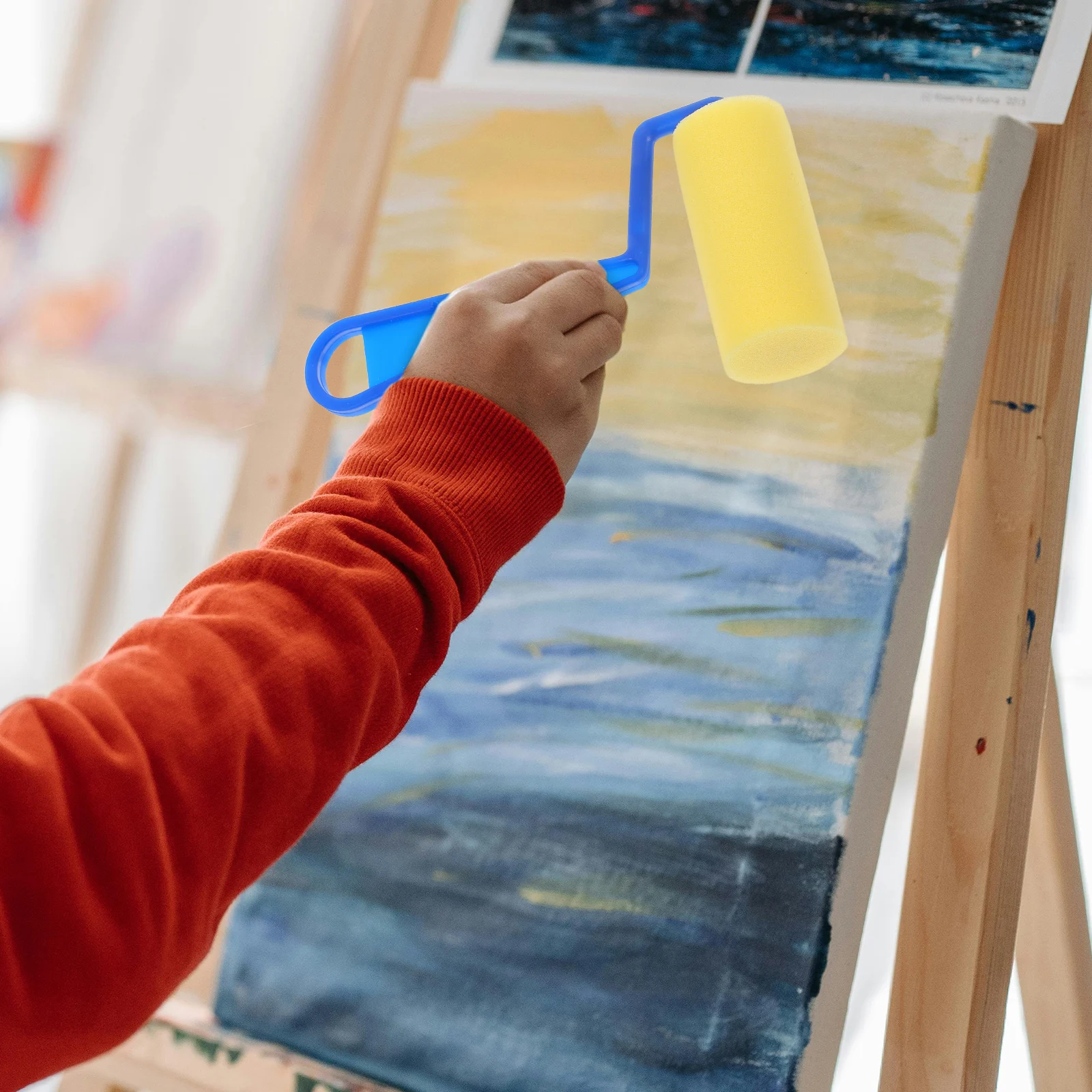 Детский набор губчатых кистей для рисования